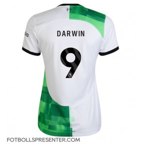 Liverpool Darwin Nunez #9 Borta Matchtröja Dam 2023-24 Kortärmad